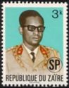 President Joseph D. Mobutu - Overprinted SP