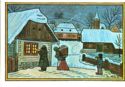 Josef Lada painting. Radostne Vanoce!