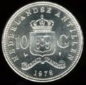 10 Gulden (150th anniversary of Bank of Dutch Antilles)