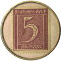 5 Pfennig (Marke Petto)
