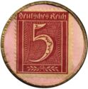 5 Pfennig (Otto Caracciola & Co)