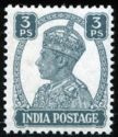 King George VI wearing Imperial Crown of India