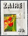 with stamp CD 1237 Zaire