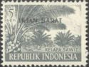 Indonesia stamps overprinted `Irian Barat`