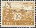 Indonesia stamps overprinted `Irian Barat`