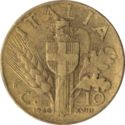 10 Centesimi (Impero, aluminium-bronze)