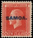 King George V (1865-1936) Overprinted in Blue