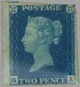 Queen Victoria - Two Penny Blue
