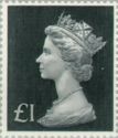 Queen Elizabeth II - £1 Large Machin