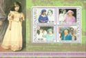 The 100th Birthday of The Queen Mother souvenir sheet
