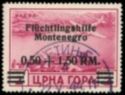 Refugee Overprints "Flüchtlingshilfe Montenegro"