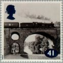 Class "Castle" No 7002 Devizes Castle on Bridge crossing Can