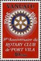 8e Anniversaire du Port Vila Rotary Club; French Edition