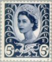 Queen Elizabeth II - 5d Wilding Portrait