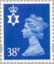 Queen Elizabeth II - 38p Machin Portrait
