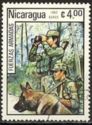 Soldiers with dog