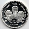 10 Maloti (International Year of the Child 1979)