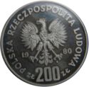 200 Złotych (XIII Winter Olympics - with torch)