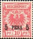 overprint on Reichpost