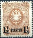 overprint on Reichpost