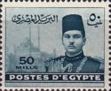 King Farouk in front of Cairo Citadel