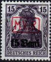 M.V.i.R. overprint on "Germania"