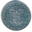 10 Balboas (Panama Canal Treaty Ratification)