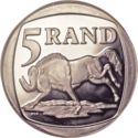 5 Rand (1st "new" president Nelson Mandela)
