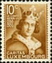 Count Henry VII of Luxembourg (1273-1313) (yellow brown)