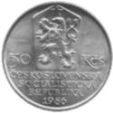 50 Korun (Slovak capital city Bratislava)