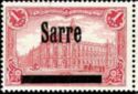 General Post Office, Berlin, overprinted Sarre