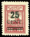 Overprint with green value