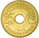 25 Centimes