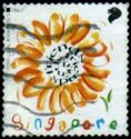 Greetings Stamps- Large flower