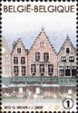 Market Square of Bruges: Houses Spainge, Diephuis, Le Panier
