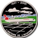 1,000 Francs (History of aviation - McDonnell Douglas MD-11)