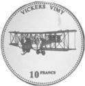 10 Francs (Vickers Vimy)