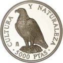5,000 Pesetas (Culture and Nature - Imperial Eagle)