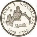 5,000 Pesetas (Culture and Nature - Gaudi sculpture)