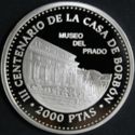 2,000 Pesetas (III Centenary of the House of Bourbon - se...