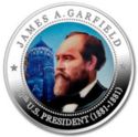 5 Dollars (20th US President James A. Garfield 1881)