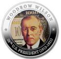 5 Dollars (28/27th US President Woodrow Wilson 1913-1921)