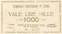 1,000 Lire