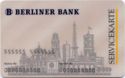 BERLINER BANK - Servicekarte