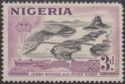 Jebba Bridge and River Niger - Die I flat-bed printing