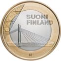 5 Euro (Provincial Buildings - Lapland)