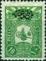 Newspapers stamp - Tughra of Abdul Hamid II