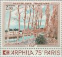 ARPHILA 75 "Canal du Loing" by Alfred Sisley