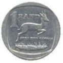 1 Rand (Suid-Afrika, Afrika Borwa - Afrikaans & Sotho legend)