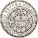 10 Euro (4th Series Numismatic Treasures - Dinero by Alphonse VIII)